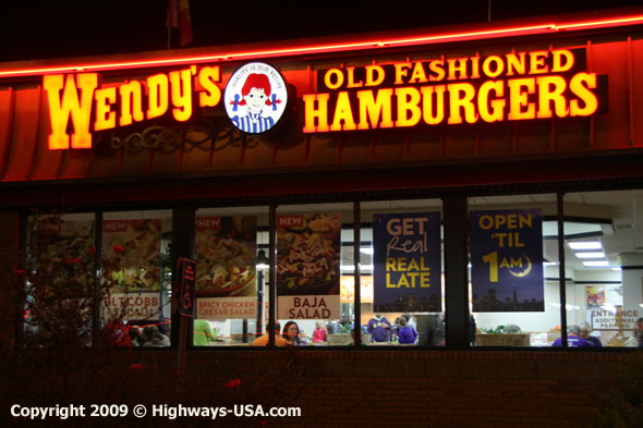 food Fast food restauranter i USA Highways-USA.com